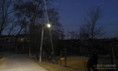 مشروع جديد قرية الإضاءة في مقاطعة شاندونغ
