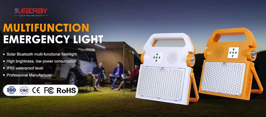 LED floodlight also has Bluetooth