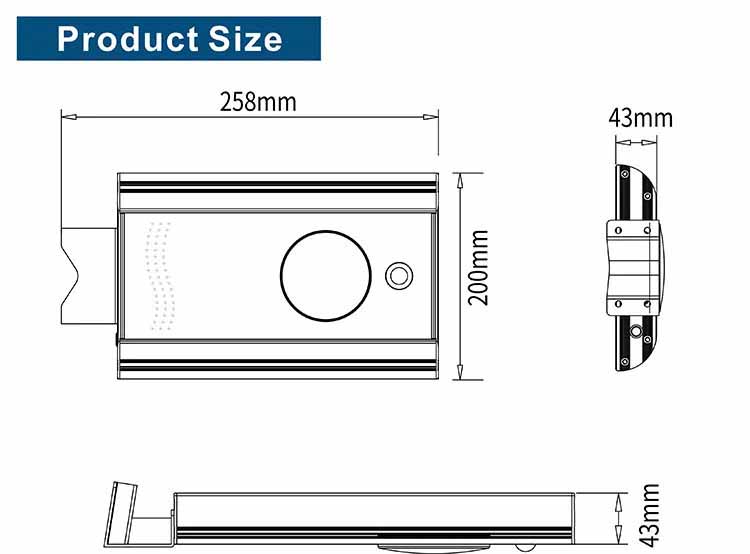 led solar patio light 