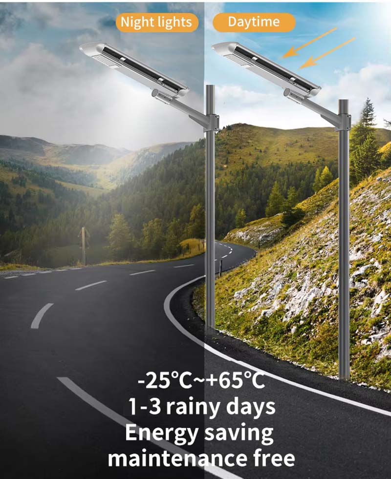 solar street lights outdoor