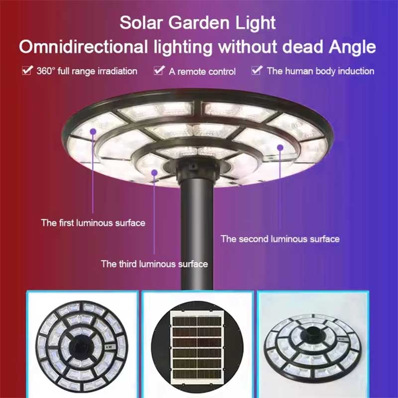 Solar Garden lighting Solar UFO