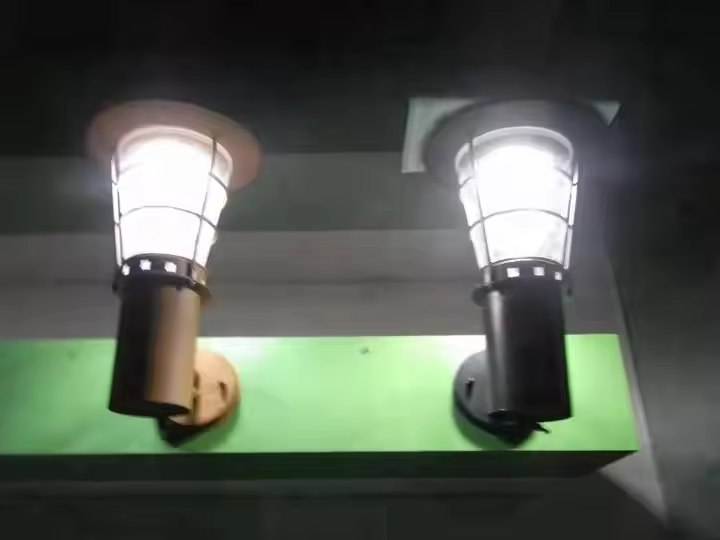  Led Bollard Light Solar Garden Light