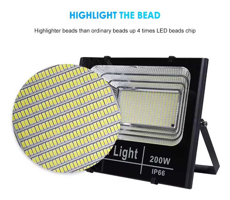 IP66 Outdoor Aluminum Solar Garden Lamp 200w