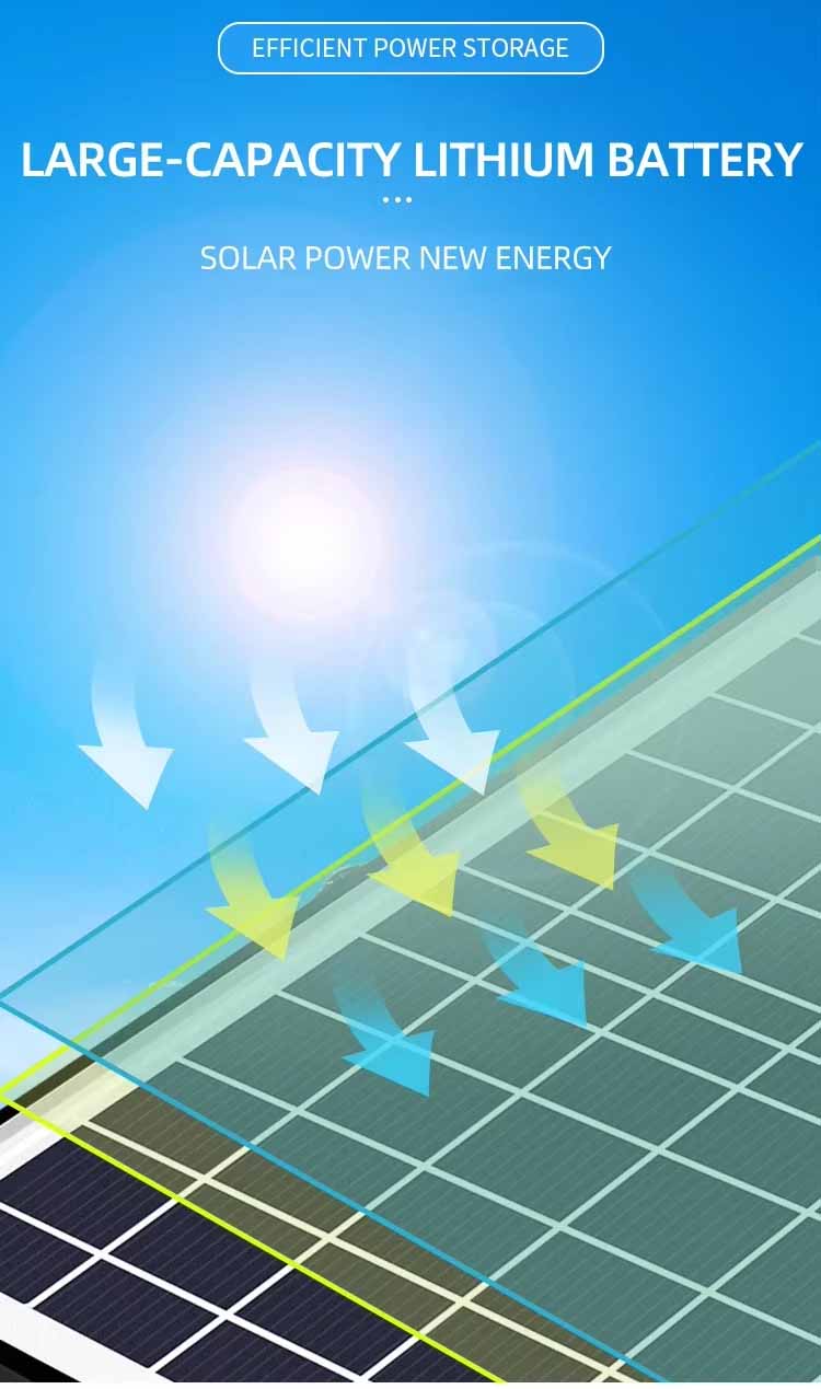IP66 Outdoor Aluminum Solar Garden Lamp 200w