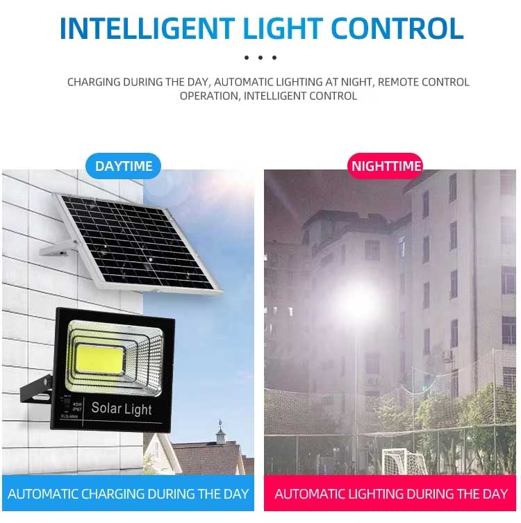 IP66 Outdoor Aluminum Solar Garden Lamp 200w