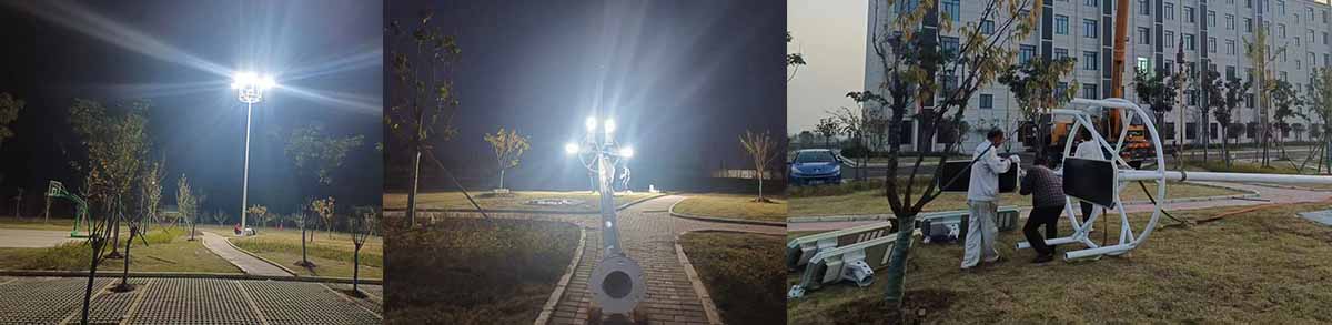80W intelligent control function street lamp