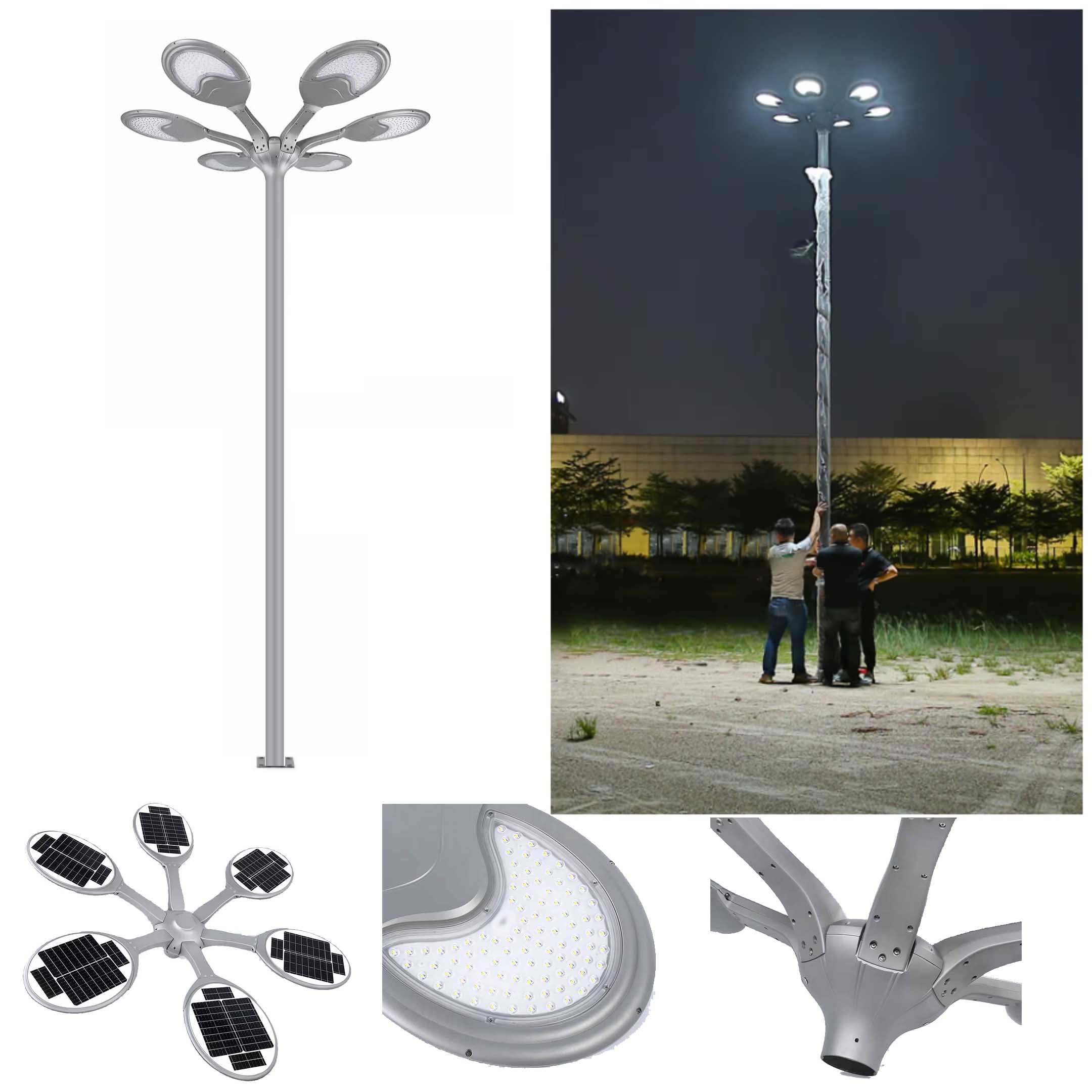 120W Solar Lights 