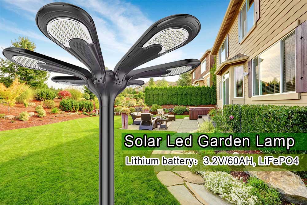 Solar Garden Street Lamp