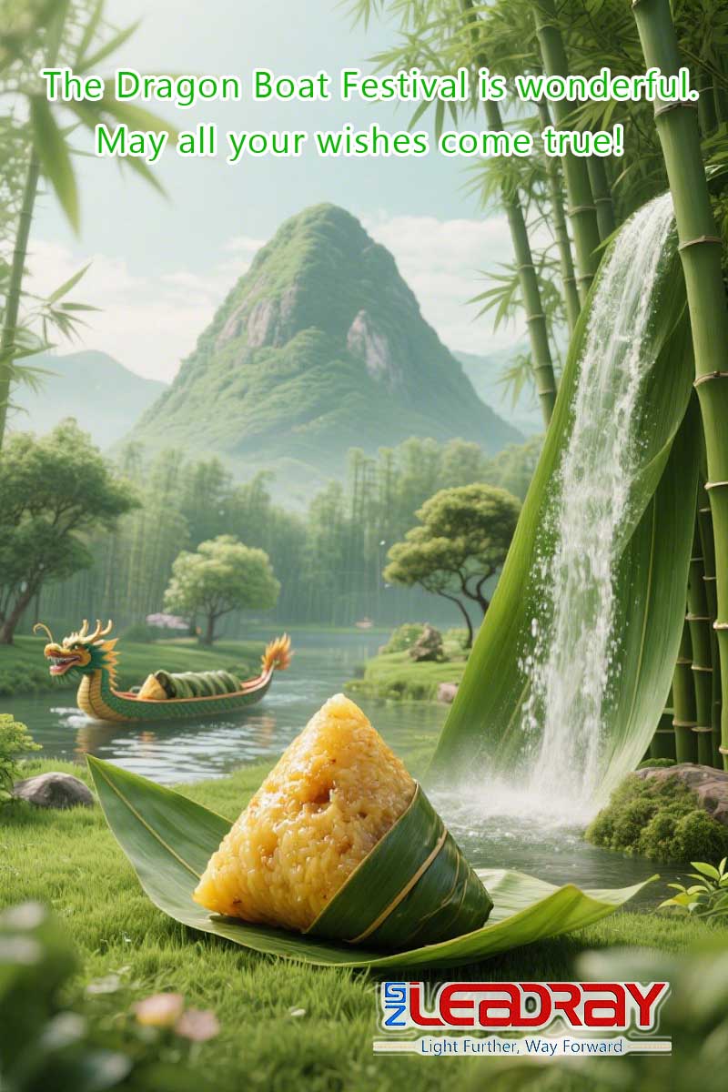 On the occasion of the Dragon Boat Festival, I wish you good health and happiness.