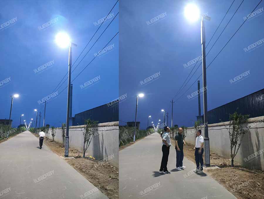 Standard for rural road lighting 60W power, high brightness