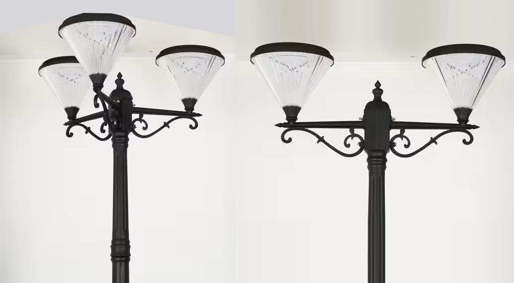Distributors of lights for scenic areas