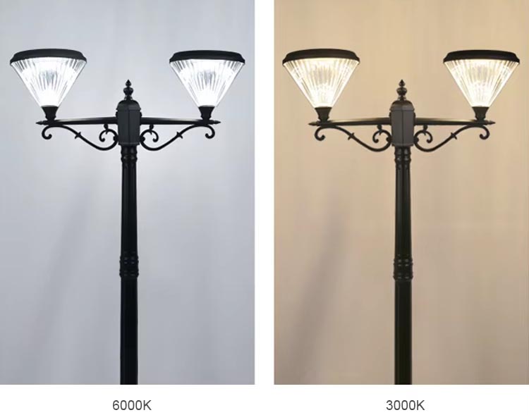 Distributors of lights for scenic areas