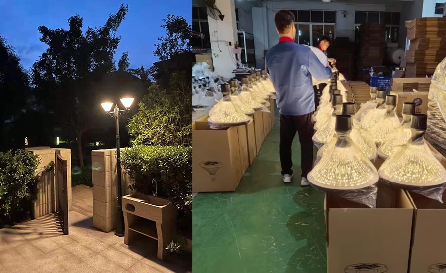 Brands of lights for scenic areas