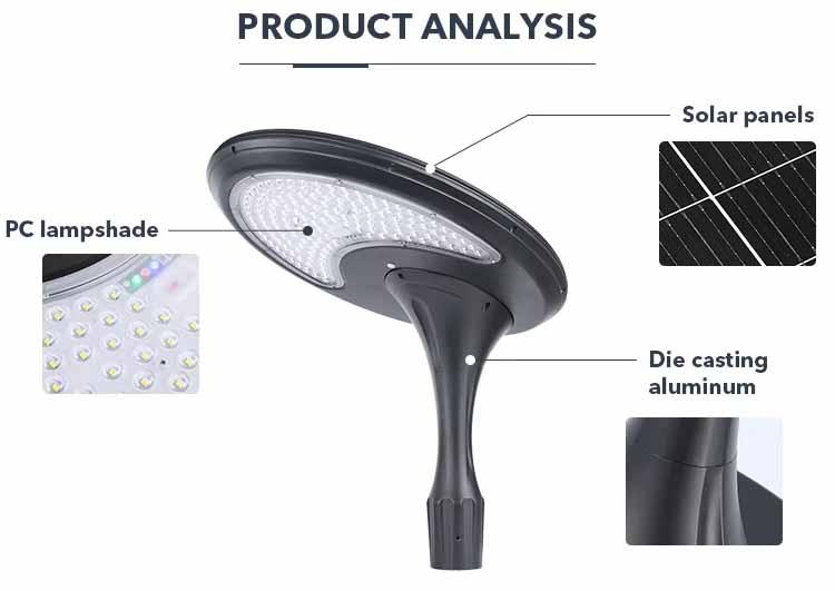 IP65 Waterproof Solar Garden Spot Light
