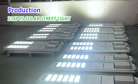 إنتاج 120 واط في الهواء الطلق الألومنيوم الطريق الشمسية LED أضواء الشوارع IP65 الشمسية ضوء مقاوم للماء