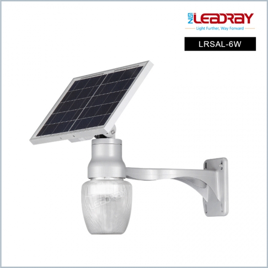 مصابيح مسار LED عالية الطاقة 6 وات عالية السطوع IP66 تعمل بالطاقة الشمسية على شكل تفاحة/خوخ للحديقة