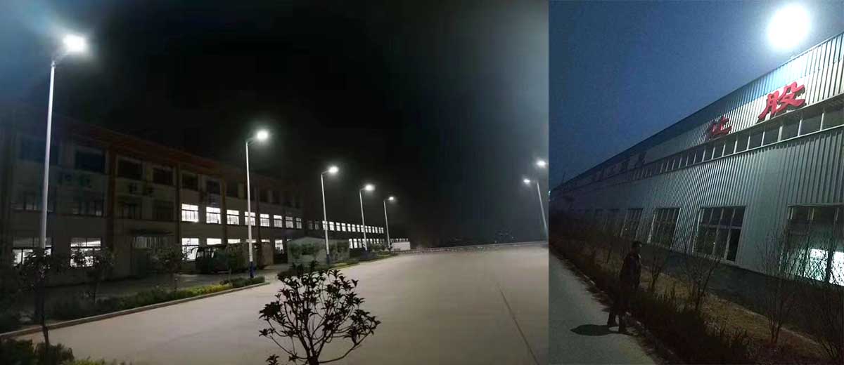 Park solar street lights