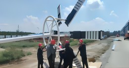 مشروع إضاءة الشوارع الخارجية - هندسة مصابيح الطرق المتكاملة - إضاءة الشوارع بالطاقة الشمسية LED الكل في واحد