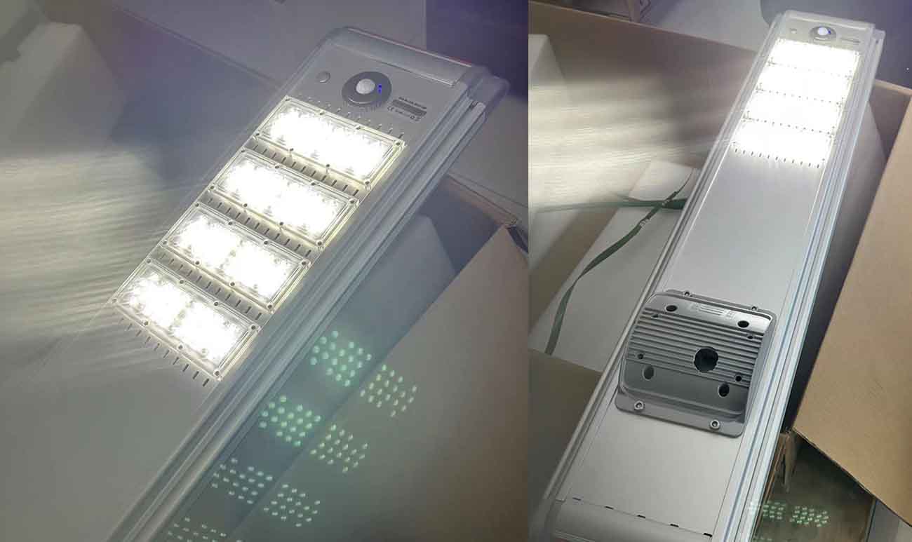 integrated solar outdoor street light  integrated solar outdoor street light