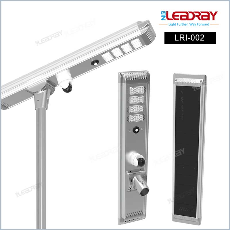 ضوء شمسي متكامل مع كاميرا