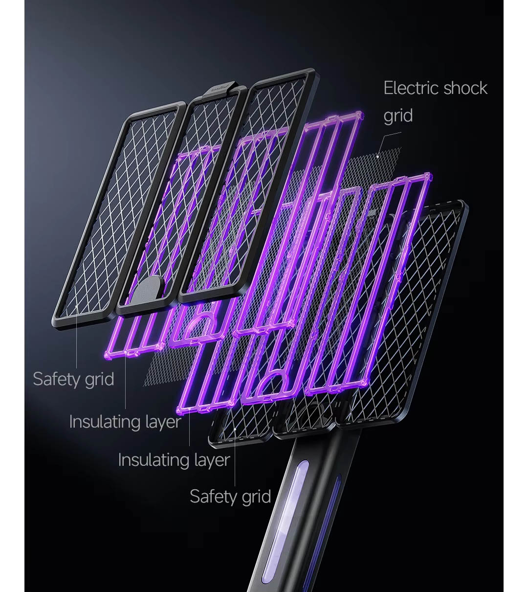 Purple crystal light guided mosquito attraction magnetic field increases mosquito attraction by 300%