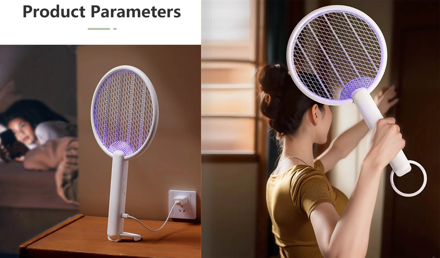 Electric mosquito swatter for mosquito control