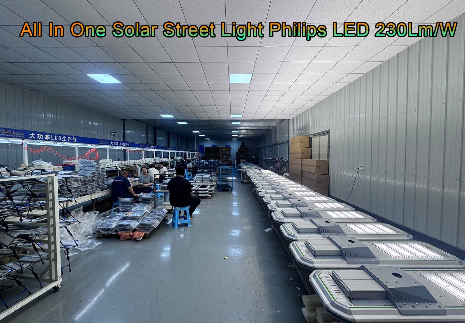 China solar street light