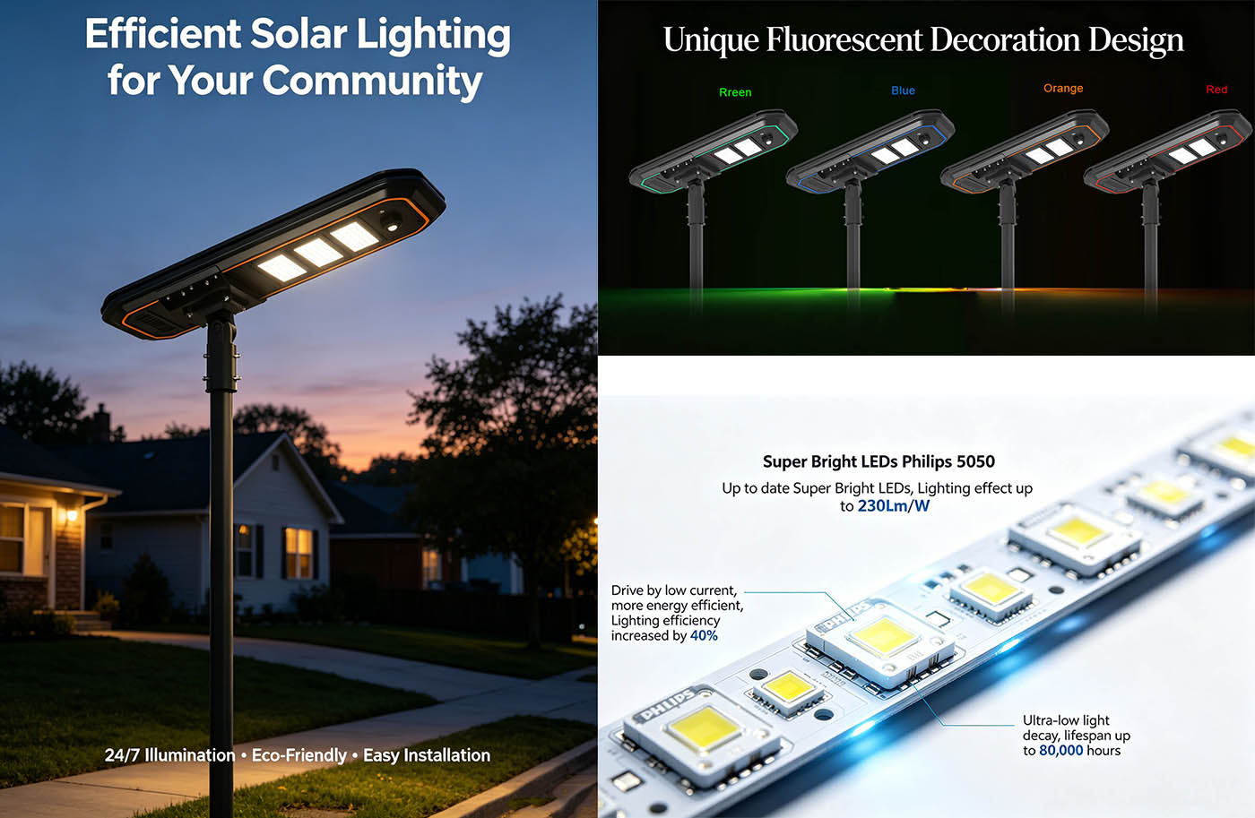 China solar street light