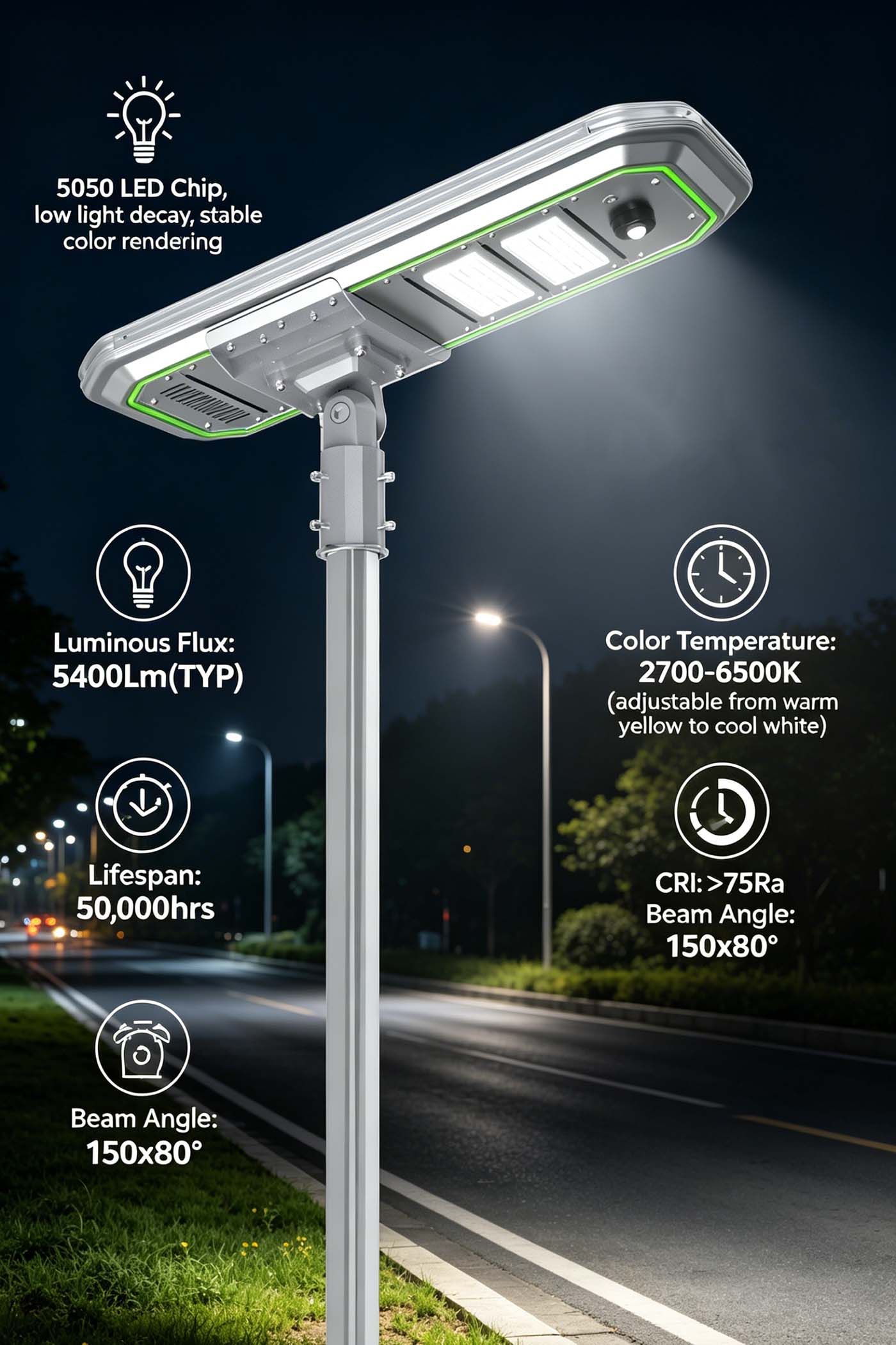 30W All In One Solar Street Light 30W All In One Solar Street Light