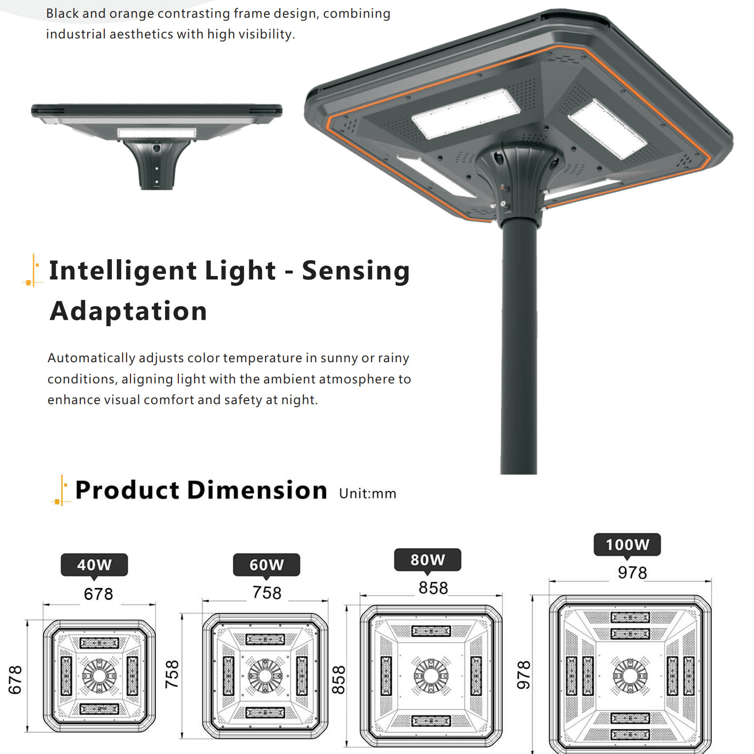 Solar Street Light 60W