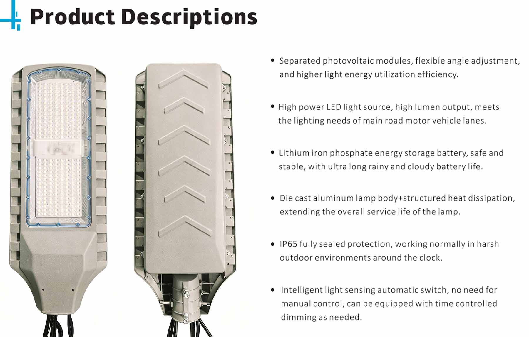 Split Solar Street Light Split Solar Street Light