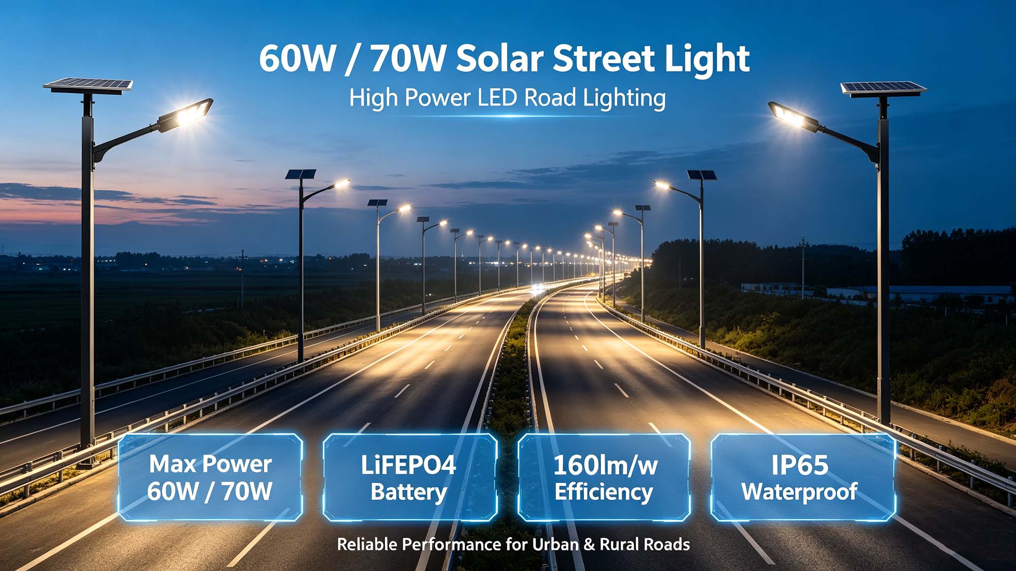 Split Solar Street Light Series