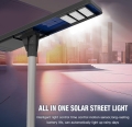 2024 إضاءة مستشعر الحركة المتكاملة في الهواء الطلق الكل في واحد ضوء الشارع 60 واط 80 واط 120 واط ضوء الشارع LED بالطاقة الشمسية
        