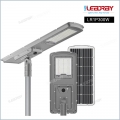 IP65 مقاوم للماء Lumen 300W-600W Aluminium LED LED Solar Street Light للطريق في الهواء الطلق في ضوء شمسي واحد