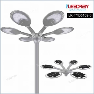 Solar Garden Flower Path Warm Lights