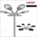 تصميم جديد عالي الجودة هيكل مستقر مصباح شارع LED يعمل بالطاقة الشمسية الكل في واحد طاقة قوية 120 واط حث تلقائي