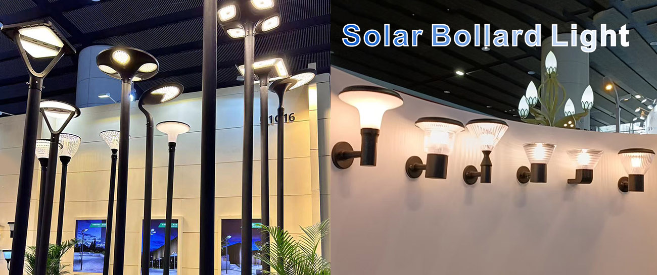 Integrated Solar Garden Light Design