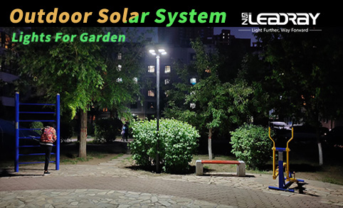 Ufo الطاقة الشمسية ضوء الشارع لوحة للطاقة الشمسية الأوروبية حديقة أضواء الحدائق المجتمعات 32W الكل في واحد LED الألومنيوم بطارية ليثيوم Lifepo4