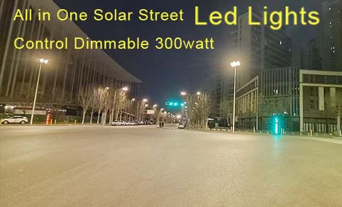تنفيذ 32 مصابيح الشوارع LED PROJECT PROJECT SMART LIGHTING 300WATT